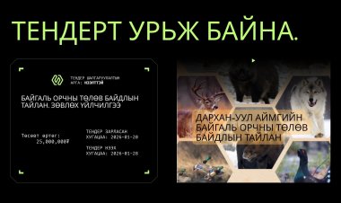 Байгаль орчны төлөв байдлын тайлан, зөвлөх үйлчилгээ /Дархан-Уул/